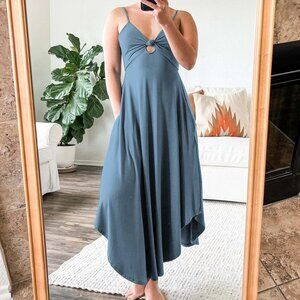 SUPER SOFT - Delya Dress from Sozy - Antique Blue - Size M